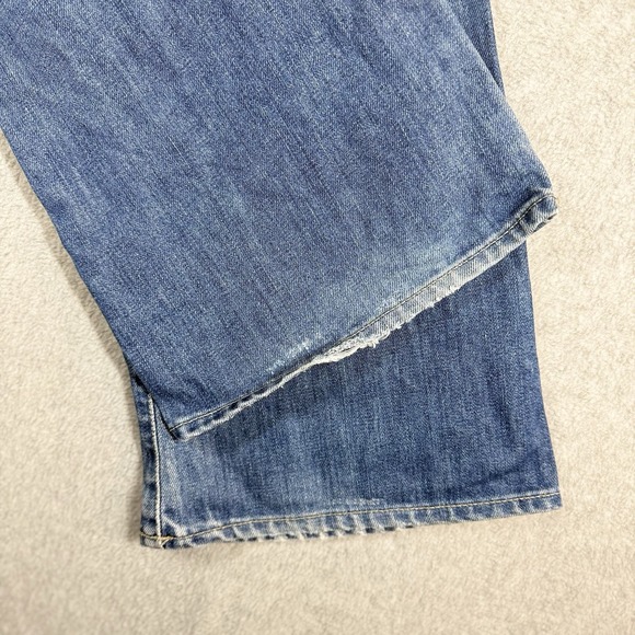 Diesel BOOTCUT Jeans Womens 29x34 Light Wash Zip Fly Whiskered Cowgirl Rodeo - Picture 5 of 15